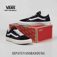 HITAM (2PCS = 1kg) VANS OLD SKOOL Shoes Black NAVY Gray GRADE ORI PREMIUM Black School Shoes SIZE 36-43