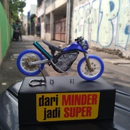 Miniatur motor Dragbike herex keren
