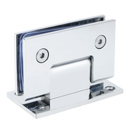 SUS 304 Engsel Pintu Kaca Ke Tembok Shower Hinges Glass Door Engsel Pintu Kaca Kamar Mandi 90 Derajat