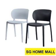 SG Home Mall ZURIE Stackable Chair / Dining / Outdoor / Stacking