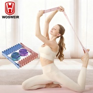 WOSWEIR Elastic Yoga Resistance Band Pilates Dance Stretching Belt Fitness Sport Exercise Pull Strap