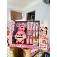 Pink rabbit dentist toy
