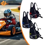 dolity Breathable Polyester Karting Rib Protector Comfortable Lightweight Chest Guard Versatile Prot