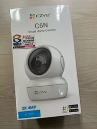 EZVIZ C6N-4MP 超高清 2K 升級版 H.265 360度雲台無線Wi-Fi室內攝錄機 IPCAM **香港行貨採用新加坡雲端伺服器|現貨行貨|