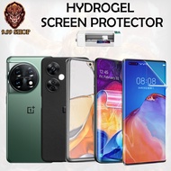 Oneplus 7 7T 7 Pro 7T Pro 6 6T 5 5T 3 3T 2 X One Hydrogel Screen Protector