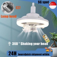 [😀SG Ready Stock]360° Rotation Exhaust Fan in Toilet/Bathroom / Ceiling Fan With Light MINI Ceiling Fan