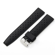 New Tropical Rubber Strap for Oris Seiko Citizen Quick Release Watch Band 18mm 20mm 22mm Silicone Tropic Strap Smart Watch Strap Accessories