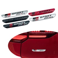 3D Metal Car GR Sport GAZ00 Racing Body Side Fender Rear Trunk Emblem Badge Sticker For Toyota Corol