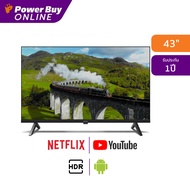 PHILIPS ทีวี 6500 series Android TV 43 นิ้ว FHD LED รุ่น 43PFT6509/67 ปี 2024