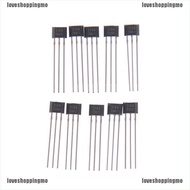 10Pcs Ah3144E Oh3144 3144 Hall Effect Sensor Magnetic Detector
