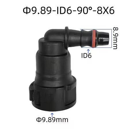 9.89mm-ID6 female connector Fuel line quick connector special for Ford Transit 10pcs one lot