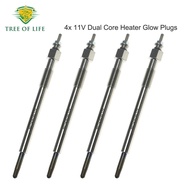 4X 11V Glow Plugs For Isuzu Trooper MK3 Open Off Road Vehicle 3.0DTI 1998-2004 4JX1 4JX1T Engine 897