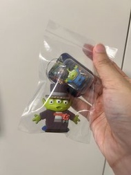 Pixar Disney Christmas 外星人 微型 迷你模型 Yujin 扭蛋 Toy Story Alien Aliens 盲抽 盲盒 玩具總動員 反斗奇兵 三眼仔 擺設 聖誕節 聖誕樹 裝
