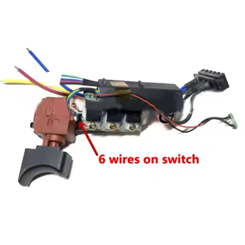 Switch Replacement For WORX WU175 WX175 WX373 WX175.1 WX175.9 WX175.1 WX373.1 Plastic And Metal Elec