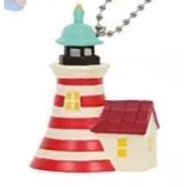 Original Cape Cod Lighthouse Charm - Limited Tokyo Disney Resort Happiness Everywhere Keychain Gasha