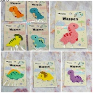 [77 Japan Daigou] Dinosaur Iron Sticker Ironing Sticker Patch Sticker Cloth Sticker Brachiosaurus Tr
