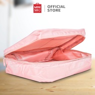 MINISO Tas Penyimpanan Travel Bag Multifungsi Baju Praktis Organizer Pouch Makeup Organizer