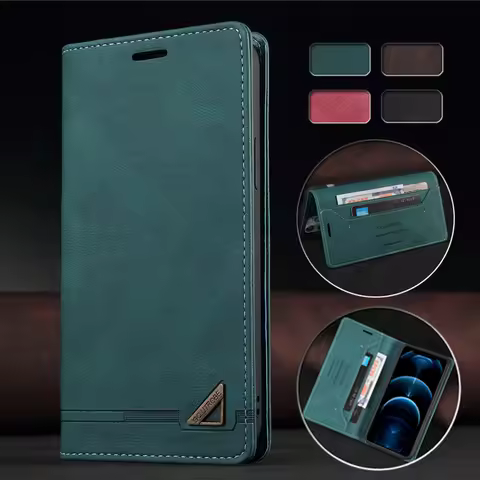 Magnetic Wallet Flip Cover Case For Samsung Galaxy A50 A10 A20S A20E M40s A40 A70 A10S A30S A50S Ant
