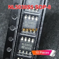 10ชิ้น NL5030S5 NL 5030 S5 SOP-8 VNL5030S5-E NL503055 VNL5030S5 SOP8 SMD ชิปไดรเวอร์ด้านต่ำ IC ต้นฉบ