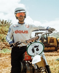 [TXLP] เสื้อยืดชุดสำหรับขี่จักรยานสำหรับ2024 DEUS EX MACHINA Enduro เสื้อยืดรถวิบาก MX Jersey เสื้อจ