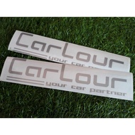 carlour sticker roof box 2 keping / carlour roof box car sticker alza exora mpv suv