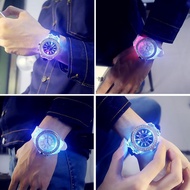 ✗♂Women Fashion Geneva LED Backlight Crystal Quartz Sport Waterproof Wrist Watch LM93