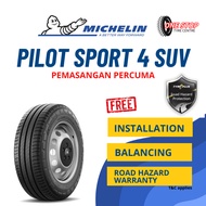 Michelin Pilot Sport 4 SUV PS4SUV Tayar Tyre 225/65R17 225/55R19 CX5 CX8 Proton X70 Harrier 225 65 1