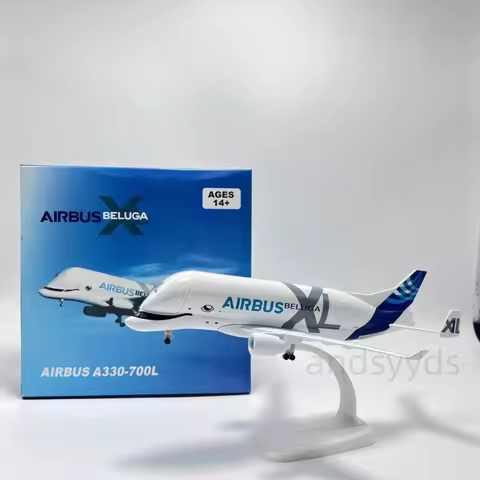 20CM 8inch Collectible Aircraft A330 Beluga Diecast Alloy Airlines A380 A350 330 Antonov An 225 Mode