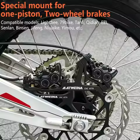 E-Bike Motocross Brake Base For Surron Sur-Ron Lightbee Light Bee X S Falcon 79 Bike One To Two Hydr