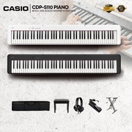 Casio CDP-S110 88-key Digital Piano with Edifier W600BT Headphone ( CDPS110 / CPS S110 / CDP-S110WE 