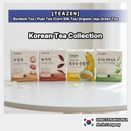 [TEAZEN] Korean Tea Collection 40T/ Burdock Tea / Pure Tea / Corn Silk Tea / Organic Jeju Green Tea