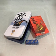 Limited Edition CNY Tiger / Guinness Poker Card With 3 Dice in a box / Playing Card / Jaws Card / Ru