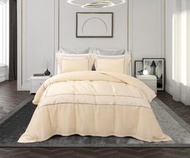 Casa Calvin - Catania 銀線緹花系列床品套裝 -單人 (JP303FDS36+JP303QCC60)