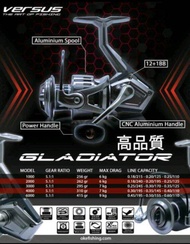 reel versus gladiator s seri 1000/ 2000/3000/4000/6000