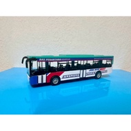 1:64 MRT GO KL Custom Bus Diecast Alloy Model Replika