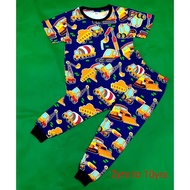 Printed Kids Pyjamas | 2yrs - 10yrs | Boys &amp; Girls | Borong | 12 set