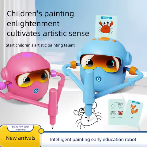Educational Drawing Robot For Kids Interactive Learning For Early Childhood Enlightenment