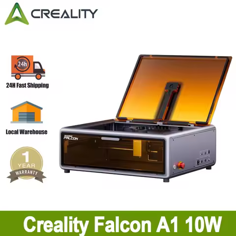 Creality Falcon A1 10W Laser Engraver Fully Enclosed Design Speed up to 600mm/s Precision Engraving 