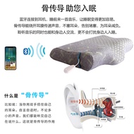 S/💎Graphene Fever Physiotherapy Pillow Memory Foam Multifunctional Vibration Massage Intelligent Temperature Control Pil