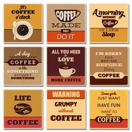 Wall Display - Coffee Quotes