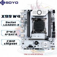 SOYO X99 Motherboard DDR4 LGA2011-3 with M slot 2 Supports C612 Chipset Dual channel DDR4 SATA 3.0 W