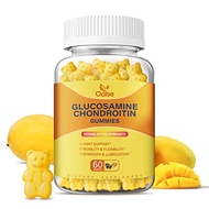 OALSE Vegan Glucosamine Chondroitin Gummies, Support Supplement for Adults Men & Women, 1500mg Extra