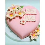 生日快樂愛心巧克力蛋糕翻糖中式面點糕點饅頭年糕烘焙壓花模具