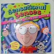 Sensational Senses Pop Up Book Bahasa Inggris . Preloved