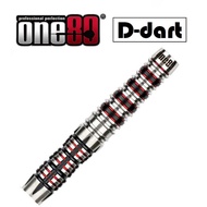 ONE80 SOFT TIP DART - 19G BLACK J21-03 Tungsten 90% DARTS 19G