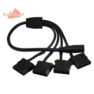[ECM] DC 5521 To Molex 4 Pin Power Supply Adapter Cable With For Computer Fan Surveillance Cameras R