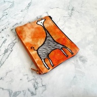 上下舖雙口拉鍊小包-長頸班馬