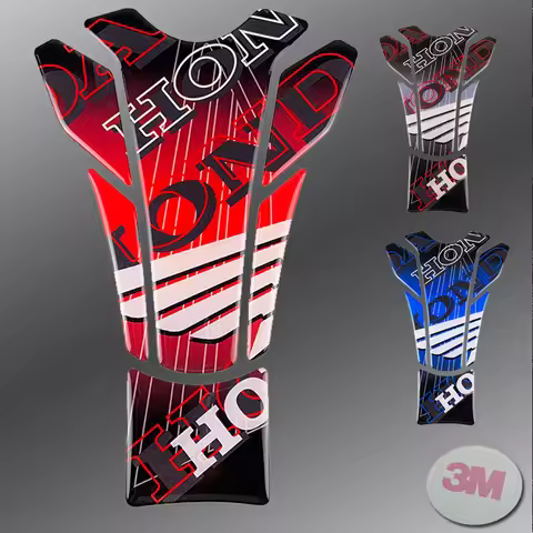 3D Motorcycle Accessories Tank Pad 3M motorcycle stickers Decals For Hondas CB CBR 400 600 919 929 9