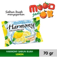 6 Pcs HARMONY  Sabun Buah Refresing Soap aneka rasa