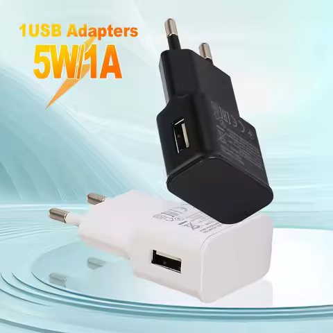 5W USB Wall Charger Power Supply 5V 1A Universal Portable Travel Power Compatible With Samsung iPhon